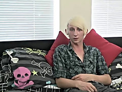 Max begins with the usual interview, followed by some raunchy stripping and a hardcore jerking session virgin teen boys at Homo EMO!